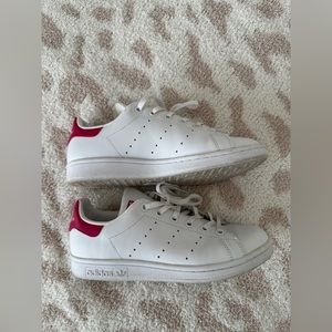 Adidas Stan Smith White with Pink Sneaker